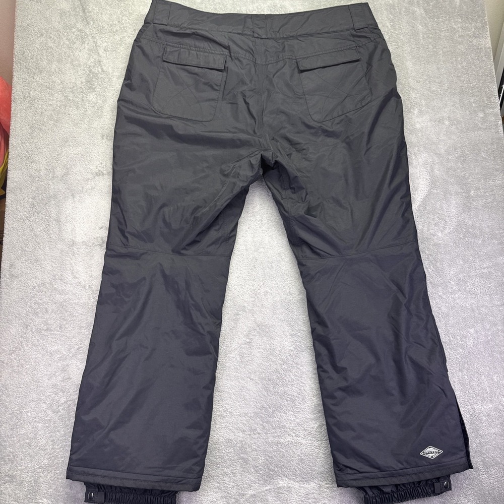 Columbia Womens Bugaboo Ski Snow Pants Black Omni Tech Waterproof 3X Plus Size - Picture 10 of 11